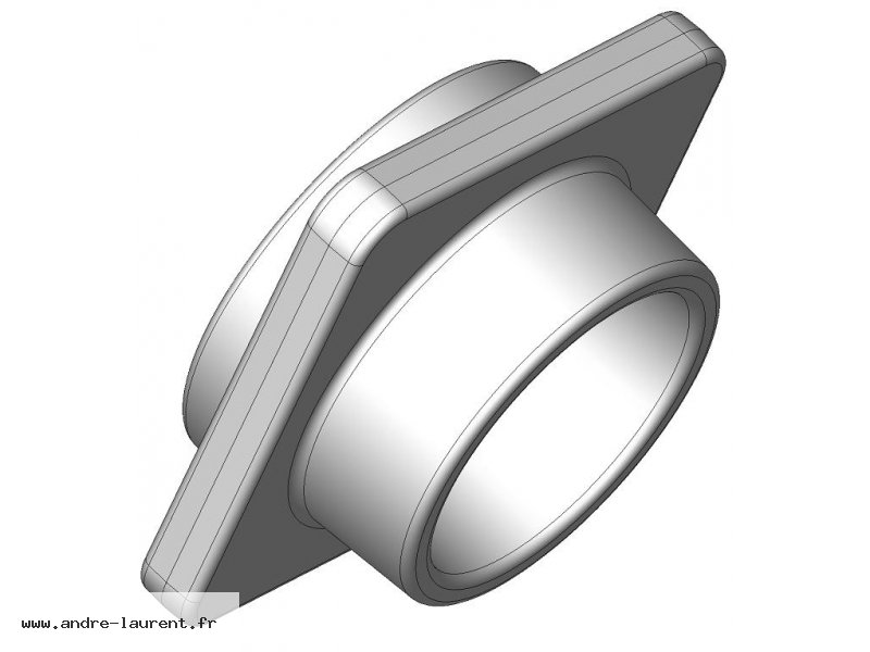 CAD flange