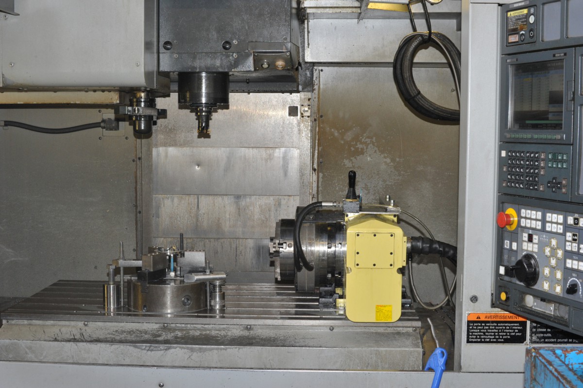 4 AXIS VERTICAL MACHINING CENTER