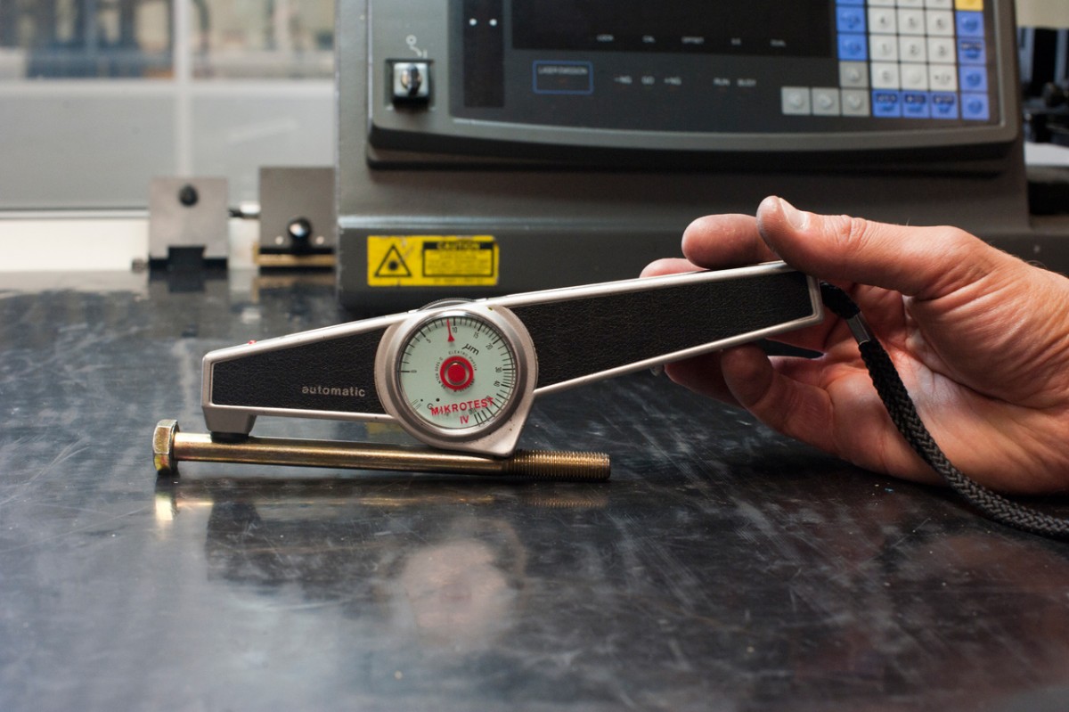 Magnetic coating thickness gauge / dft meter